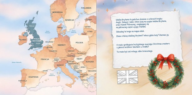 Wyzwania geograficzne w książce łączące zwyczaje świąteczne z geografią