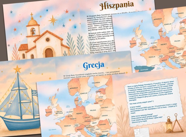 Poznaj zwyczaje świąteczne i podstawową geografię w 16 krajach