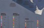 Mapa świata dla młodzieży granatowa – zbliżenie Ameryki Środkowej i Karaibów (Kanał Panamski), edukacyjna mapa z 50 ciekawostkami