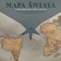 Mapa świata 134x70 cm – wymiary plakatu, dekoracyjna mapa na ścianę