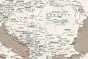 Duża mapa Europy turystyczna – warstwa fizyczna i polityczna, ukształtowanie terenu