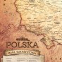 Plakat – Turystyczna Mapa Polski - fragment