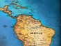 Brazylia i północ Ameryki Południowej na mapie Ameryk – detal