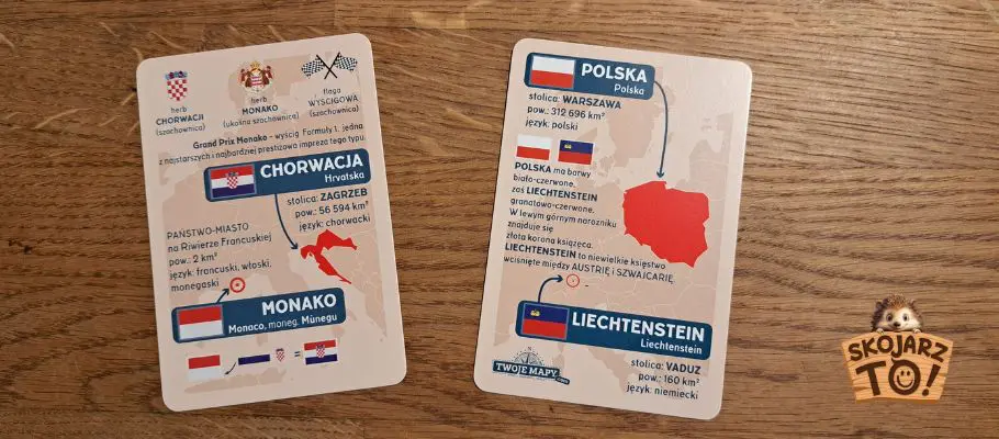 Nauka przez zabawę - łączenie kart - podobne flagi