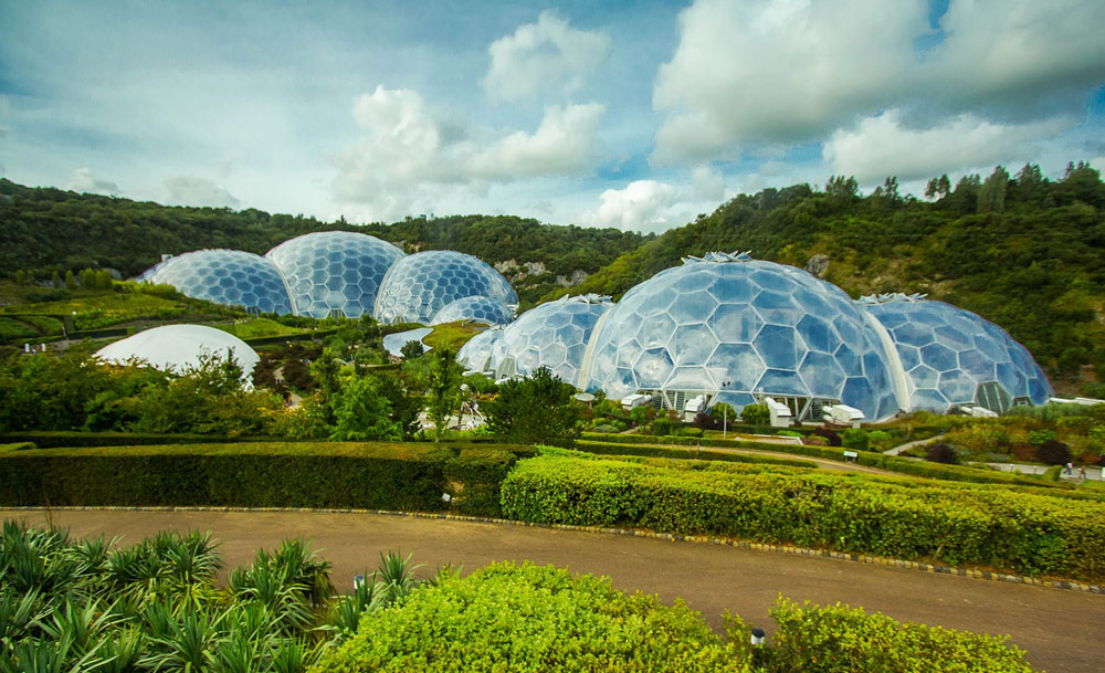 Eden Project – ogromna botanika pod futurystycznymi kopułami