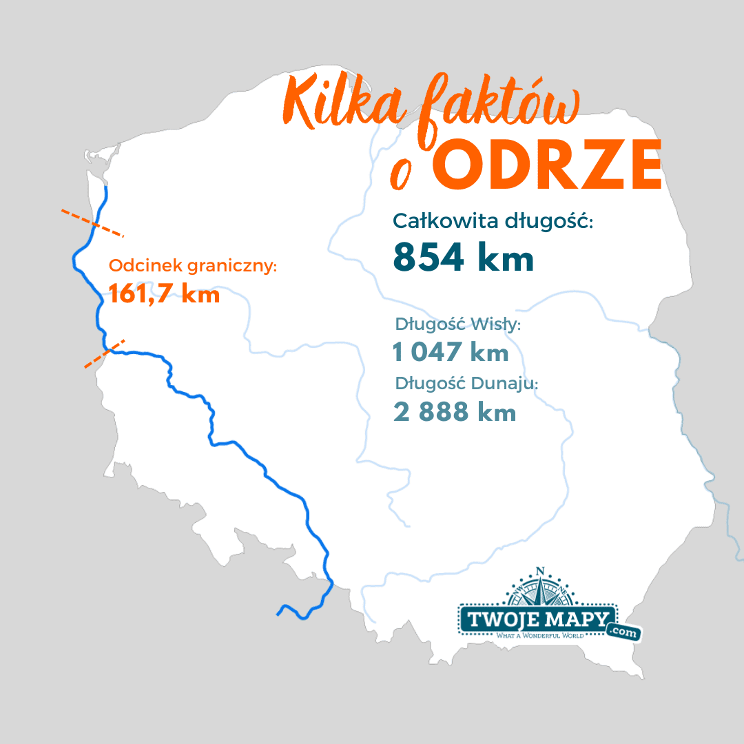 Rzeka Odra – gdzie płynie, miasta, ujście i ciekawostki i mapy