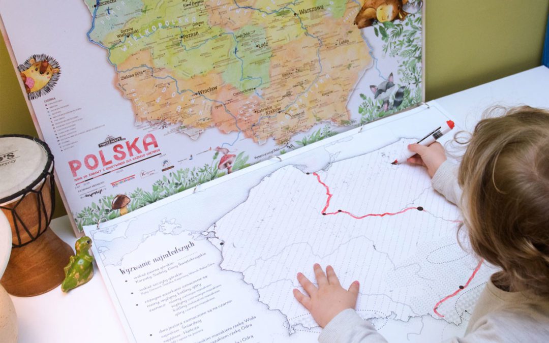 Blog palcem po mapie 14 Wyzwania w zestawie „Mapa Polski dla dzieci”