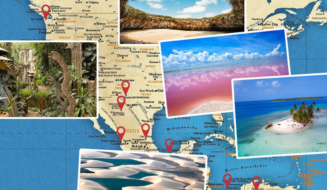 12 mniej znanych perełek na Wielkiej Turystycznej Mapie Świata (Ameryka)