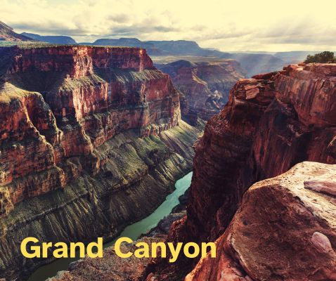 Grand Canyon Wielki Kanion Mapa Swiata dla dzieci