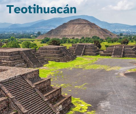 Teotihuacan Meksyk Mapa Swiata dla dzieci Twoje Mapy com